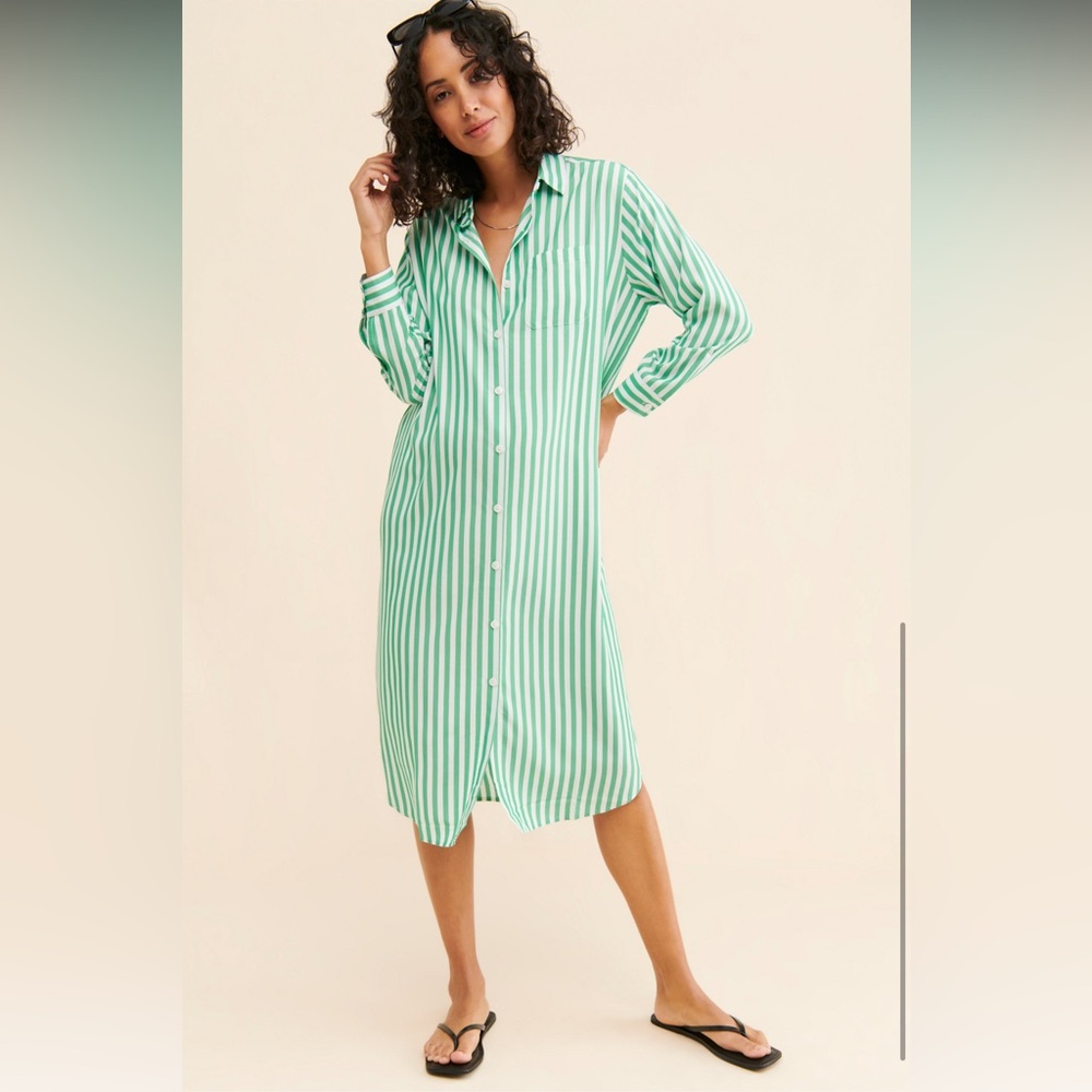 Maternity Easy Shirt Dress